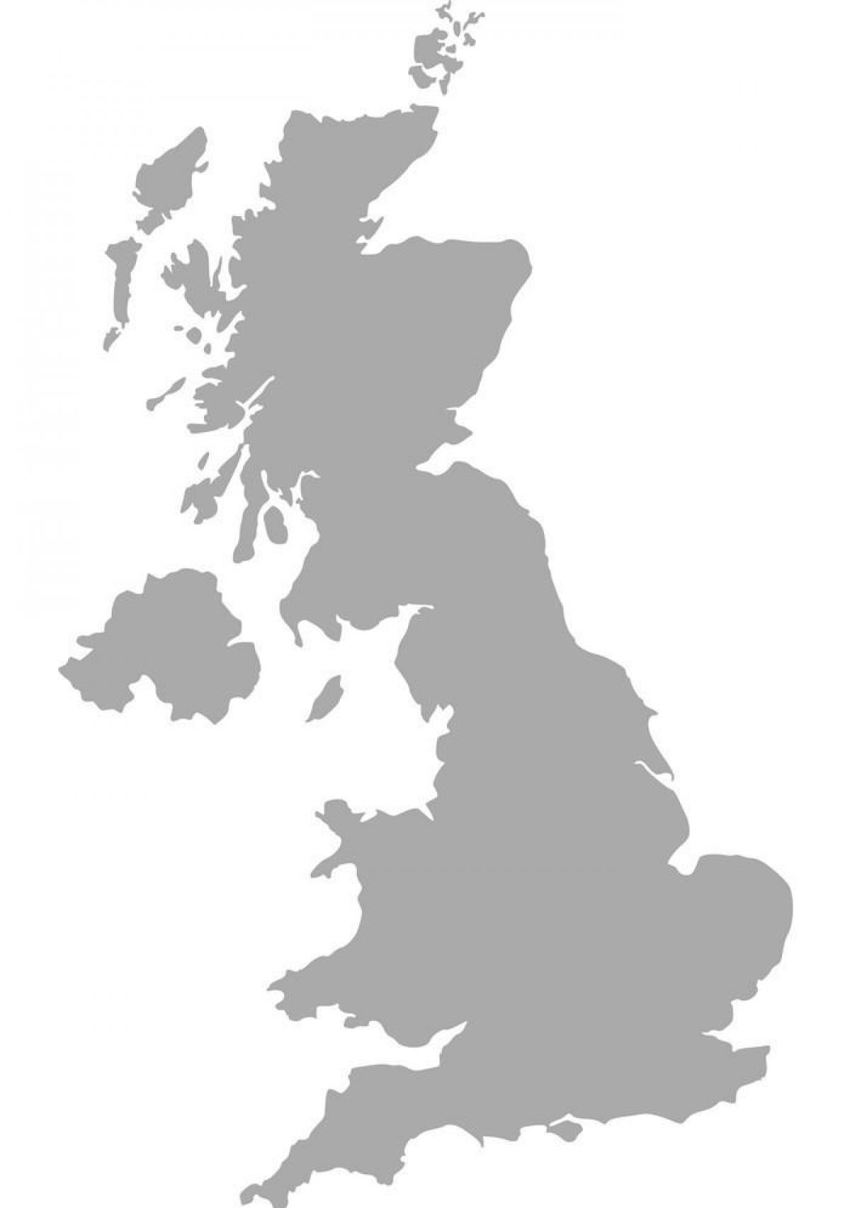 イギリス (イギリス) ベクトルマップ