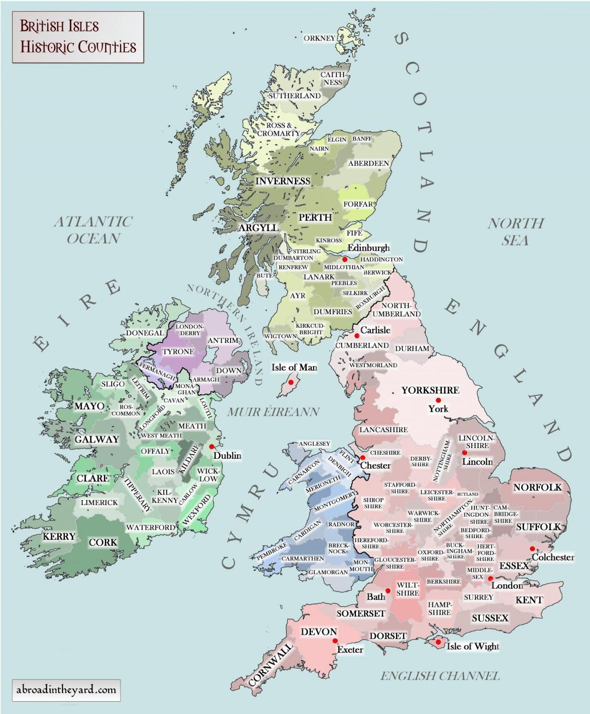 イギリス歴史地図